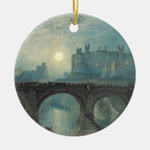 Décoration En Céramique Le château William Turner Alnwick