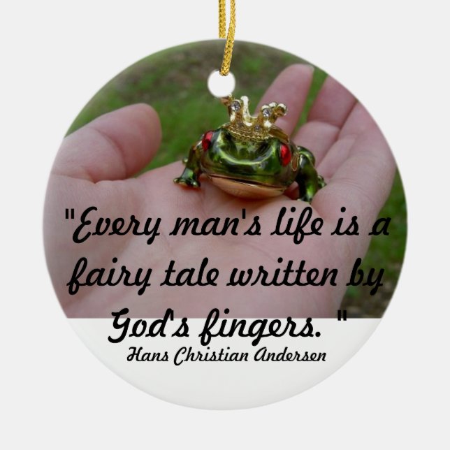 Décoration En Céramique Le conte de fées de Dieu (Devant)