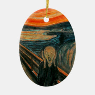 Décoration En Céramique Le cri perçant (Edvard Munch)