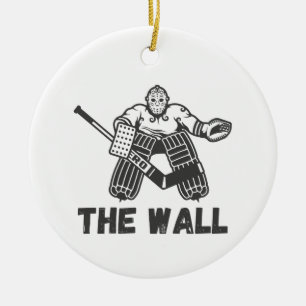 Décoration En Céramique Le gardien de hockey Le Mur