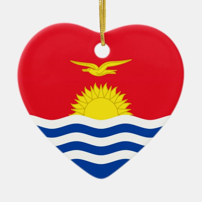 DÉCORATION EN CÉRAMIQUE LE KIRIBATI (Devant)