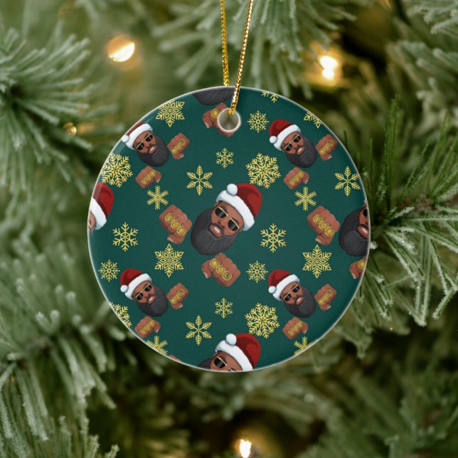 Décoration En Céramique Le père Noël (Arbre)