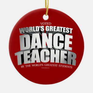 Décoration En Céramique Le plus grand professeur de la danse du monde