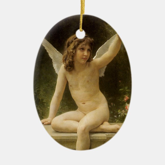 Décoration En Céramique Le Prisonnier (Le Captif) par Bouguereau (Devant)