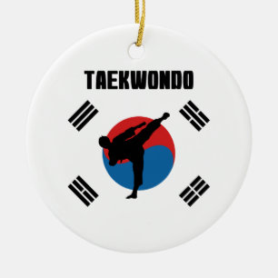 Décoration En Céramique Le Taekwondo