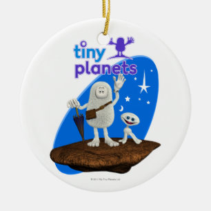 Décoration En Céramique Le terril minuscule de planètes et Bong