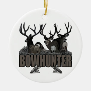 Décoration En Céramique Le trophée oppose Bowhunter
