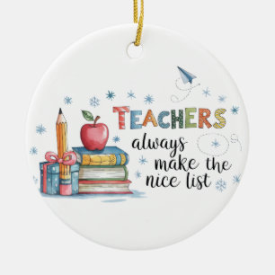Décoration En Céramique Les Enseignants Sont Toujours Sur La Liste Des Gen