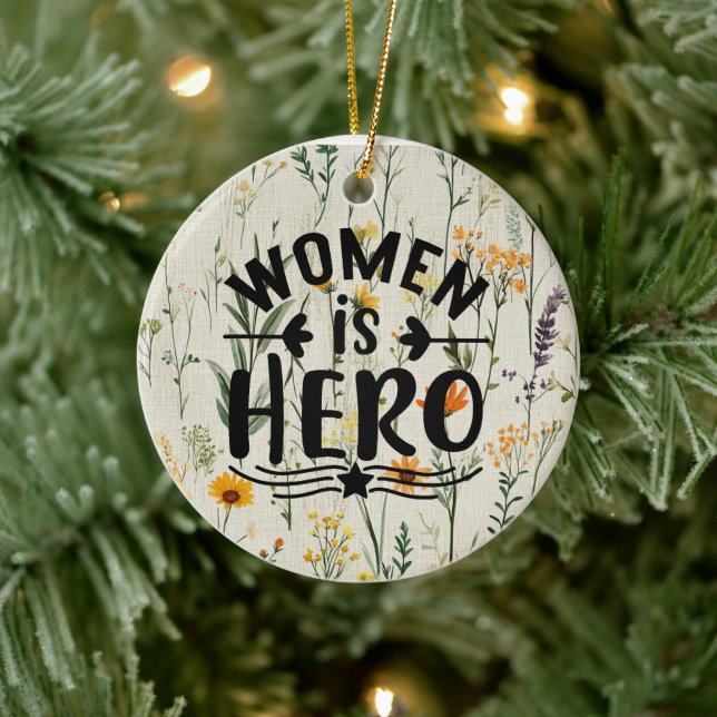 Décoration En Céramique les femmes sont un héros (Arbre)