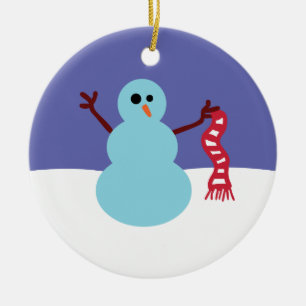 Décoration En Céramique Les neigeurs sont devenus sauvages