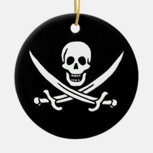 Décoration En Céramique Les pirates sont l� -