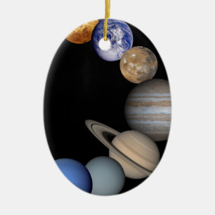 Décoration En Céramique Les planètes du système solaire