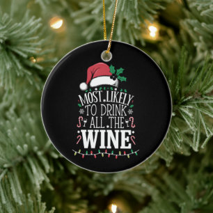 Décoration En Céramique Les Plus Susceptibles De Boire Noël Toute La Famil