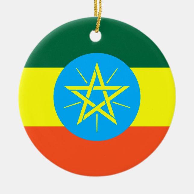 Décoration En Céramique L'Ethiopie (Devant)