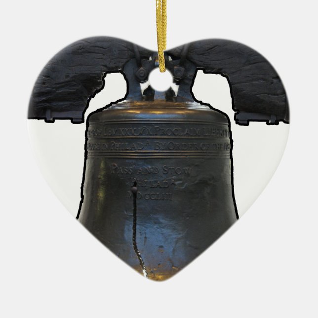 Décoration En Céramique Liberty Bell (Devant)