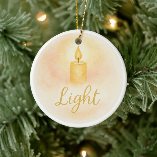 Décoration En Céramique Light Christmas Ornament (Arbre)
