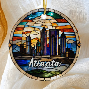 Décoration En Céramique Ligne aérienne personnalisée Atlanta