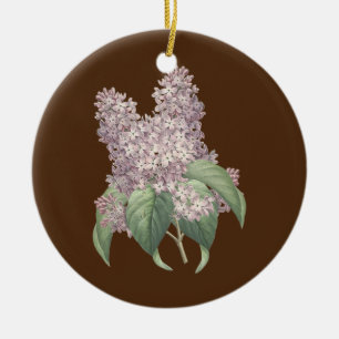Décoration En Céramique Lilac Fleur Botanique Lilacs