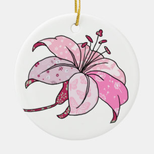 Décoration En Céramique Lilie