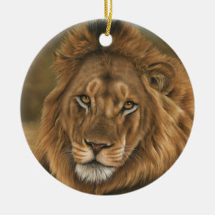 Décoration En Céramique Lion