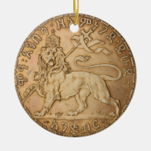 Décoration En Céramique Lion de Juda Haile Selassie I Jah Rastafari LUI