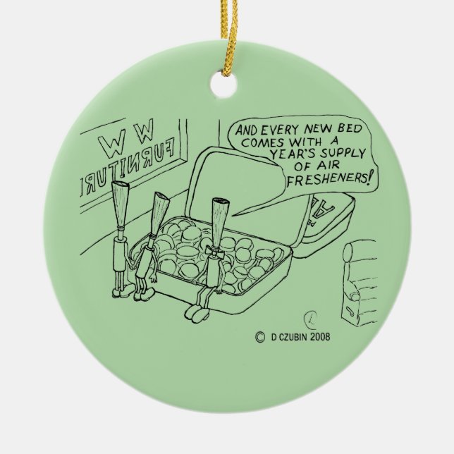 Décoration En Céramique Lit (Devant)