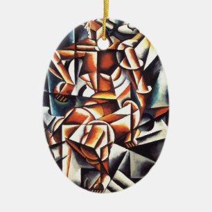 Décoration En Céramique L'ornement artistique de Popova