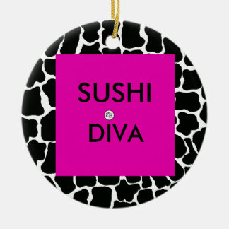 Décoration En Céramique L'ornement de Diva Sushi par Zan Hanhof