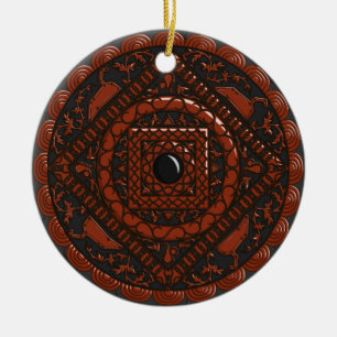 Décoration En Céramique L'ornement de Leo Mandala