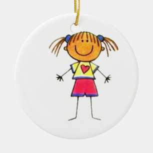 Décoration En Céramique L'ornement de votre enfant
