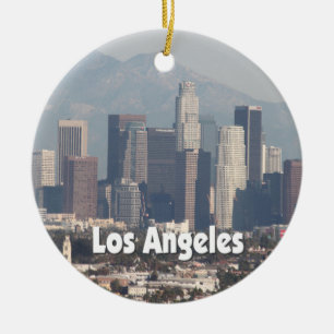 Décoration En Céramique Los Angeles California Skyline