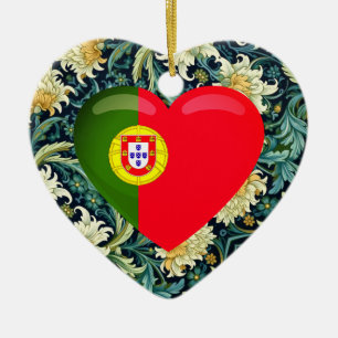 Décoration En Céramique Love Portugal