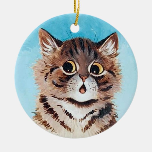 Décoration En Céramique Lovely Kitten, Louis Wain (Devant)