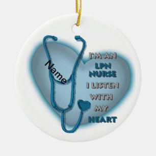 Décoration En Céramique LPN Nurse