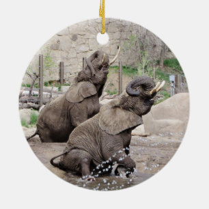 Décoration En Céramique Lucky et Kimba 2014