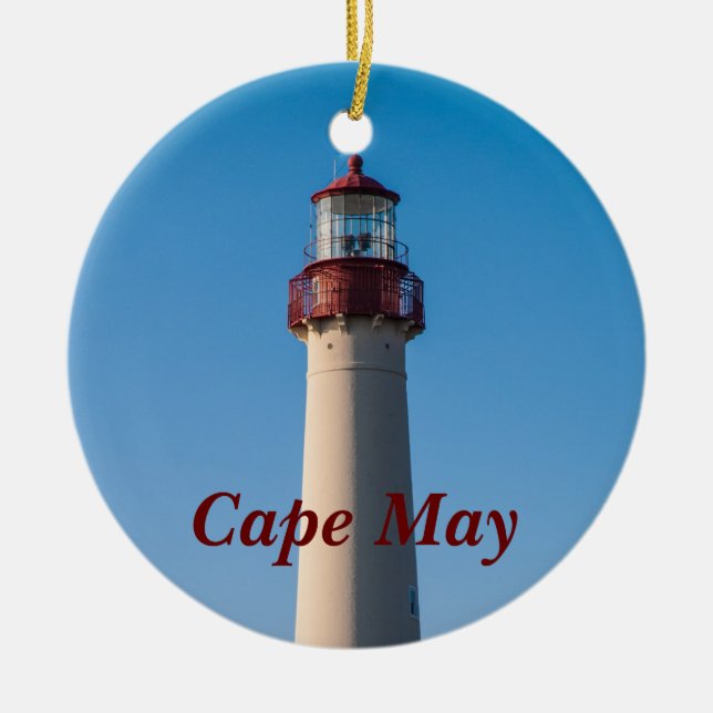 Décoration En Céramique Lumière de Cape May (Devant)