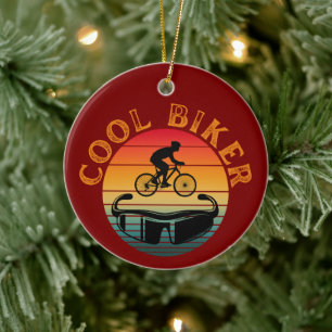 Décoration En Céramique Lunettes de soleil Cool Biker Sunset