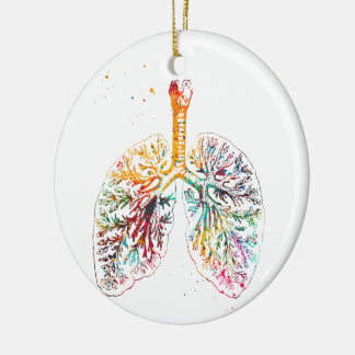 Décoration En Céramique Lung anatomical