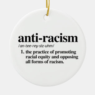 Décoration En Céramique Lutte contre le racisme