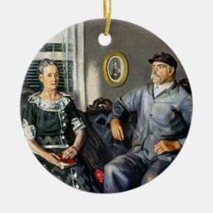 Décoration En Céramique M. et Mme Phillip Wase par George Wesley Bellows