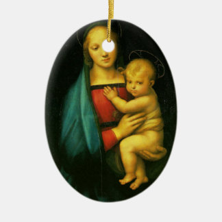 Décoration En Céramique Madonna Dell Granduca - Raphael