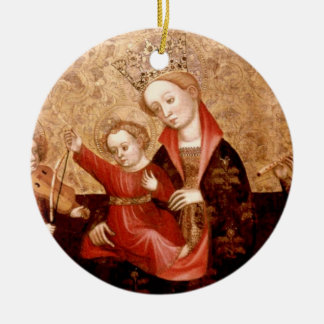 Décoration En Céramique Madonna et enfant : Catalunya