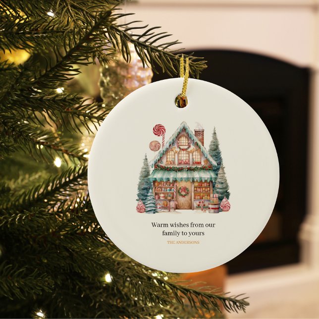 Décoration En Céramique Magie de Noël scandinave (Créateur téléchargé)