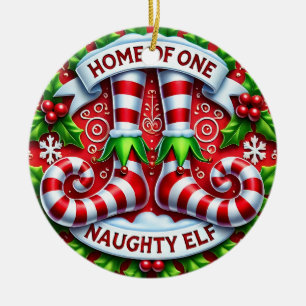 Décoration En Céramique Maison personnalisée d'un lutin espiègle 