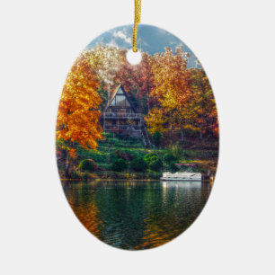 Décoration En Céramique Maison sur l'ornement en céramique du lac