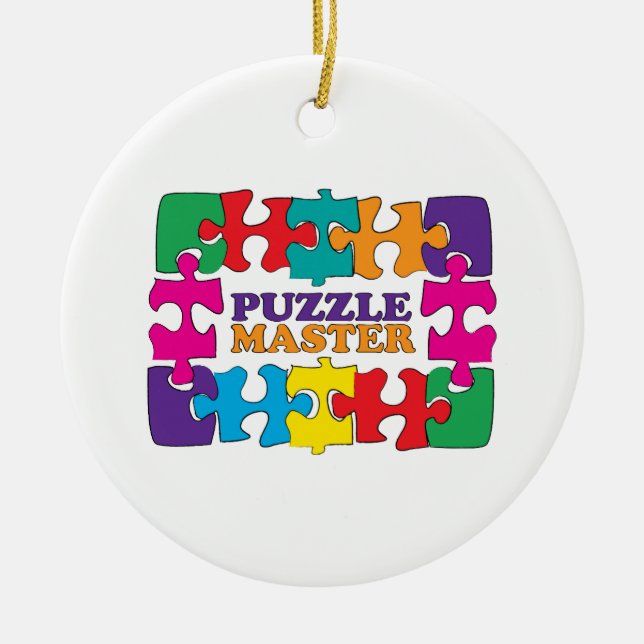 Décoration En Céramique Maître de puzzle (Devant)