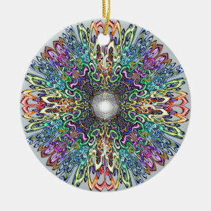 Décoration En Céramique Mandala