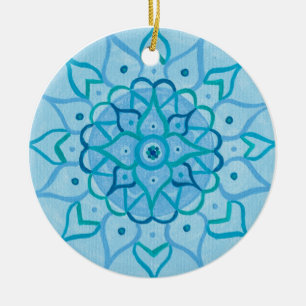 Décoration En Céramique Mandala