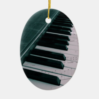 Décoration En Céramique Mangez le jeu de sommeil (le piano)