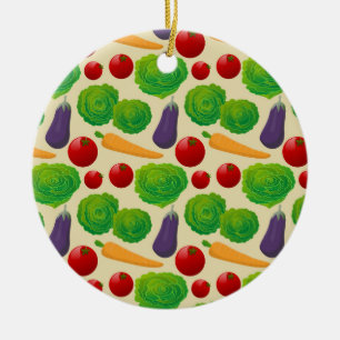 Décoration En Céramique Mangez vos légumes